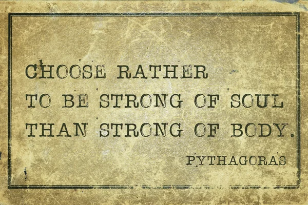 Strong of soul Pyth