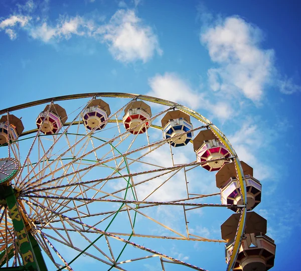 Ferris wheel in luna park