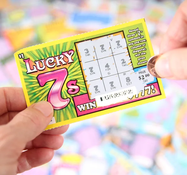 Lottery scratch ticket