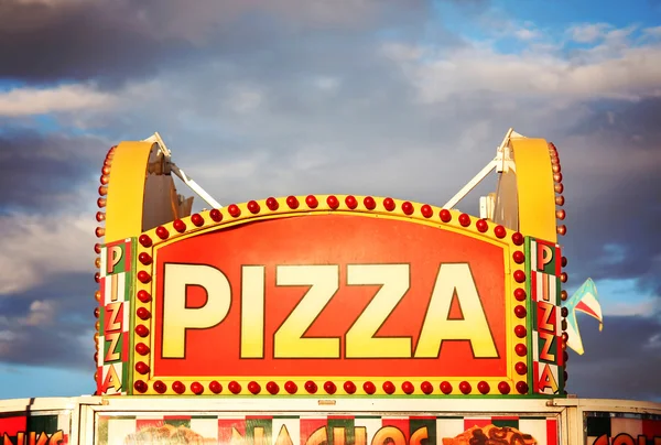 Pizza sign at state fair