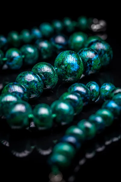 Green Beaded necklace