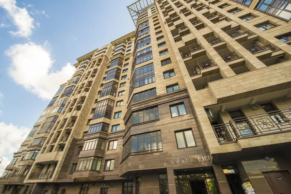 Modern prestigious high-rise apartment building