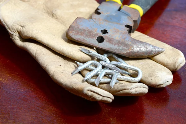 Old Glove and Tacks