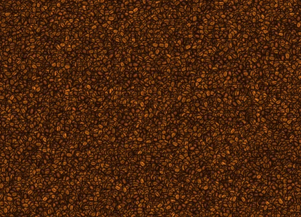 Many brown hi-res coffee grains backgrounds texture