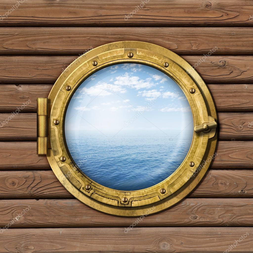 Hublot bateau ou embarcation — Photographie Andrey_Kuzmin © 52167463