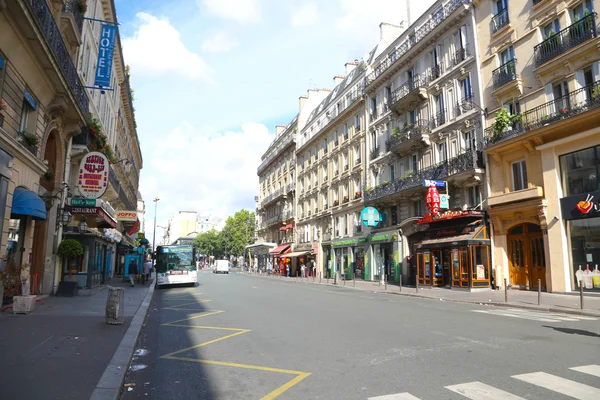 Tourists stroll at The most famous avenue of Paris