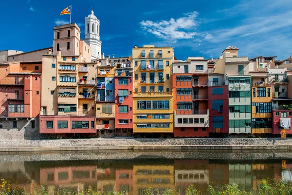 Colored houses Girona