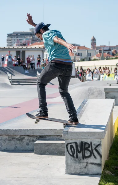 Nuno Cardoso during the DC Skate Challenge