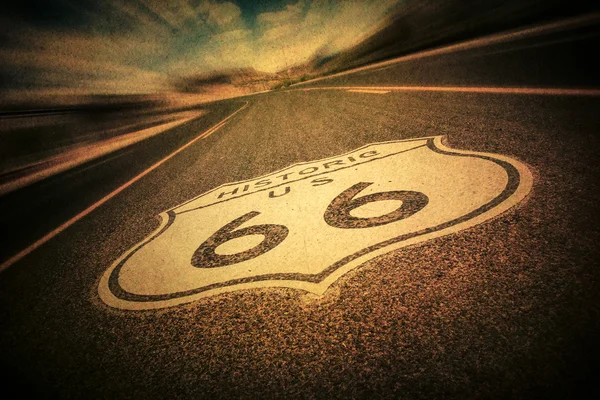 Route 66 Sign Vintage
