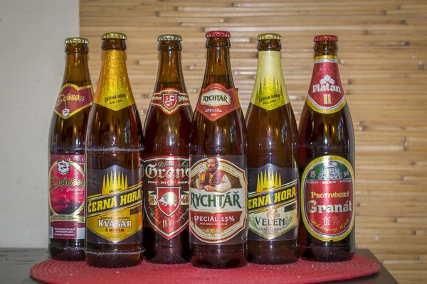 Six bottles of Premium Czech beer
