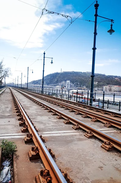 Beautiful Tramway in Budapest, Hungary