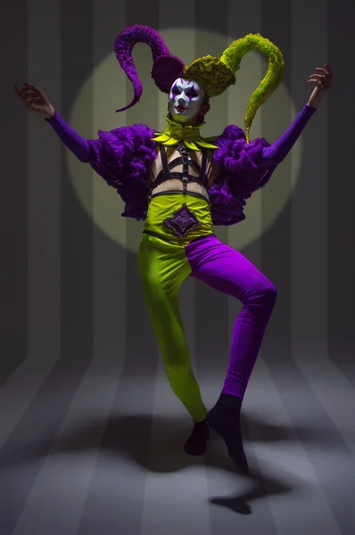 Evil scary clown