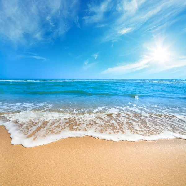 Relax on the  Beach - fantastic summer landscape