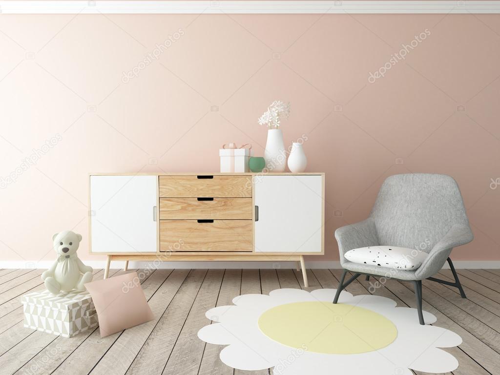 Lekrummet interiör, baby rum, flicka — stockfotografi © zuzulicea ...