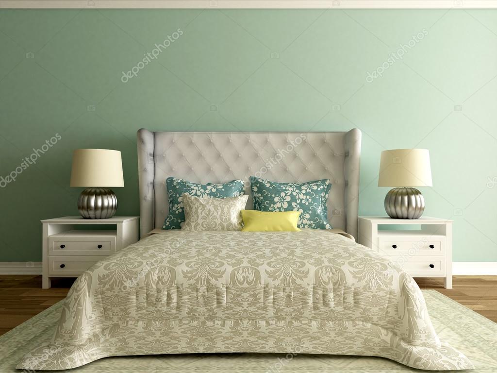 Moderna sovrum inredning — stockfotografi © zuzulicea #93730330