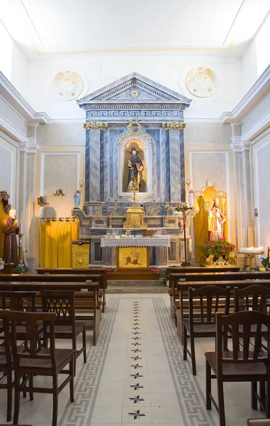 Church of St. Antonio. Pietragalla. Basilicata. Italy.