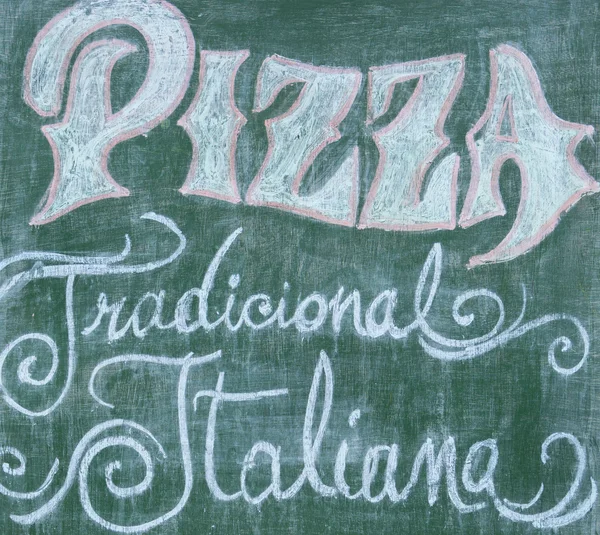 Vintage Chalkboard Pizza menu with traditional Italian sign, Gua