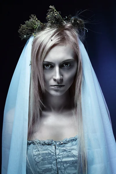 Corpse bride on black