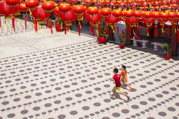 Playing at the Temple