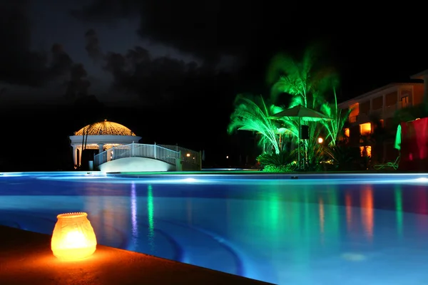 Pool at Night