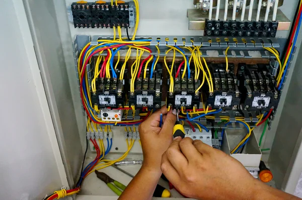 Contactor wiring work