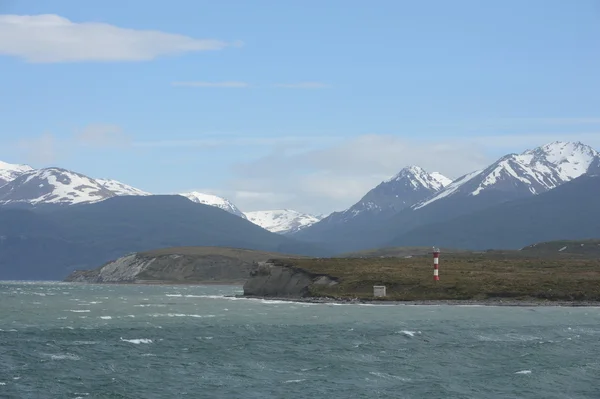 Marine sign in the Beagle channel.