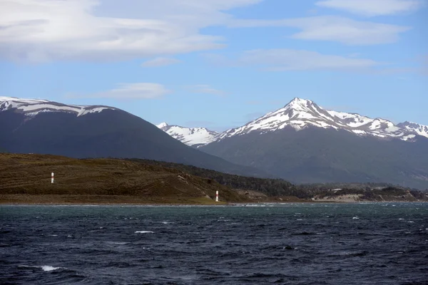 Marine sign in the Beagle channel.