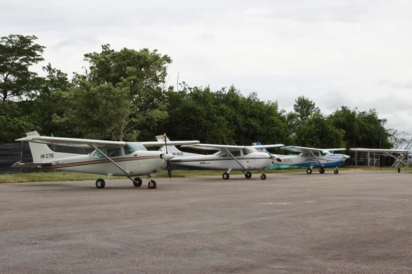 Aircraft at the airport.