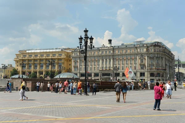 Manezhnaya square. Moscow
