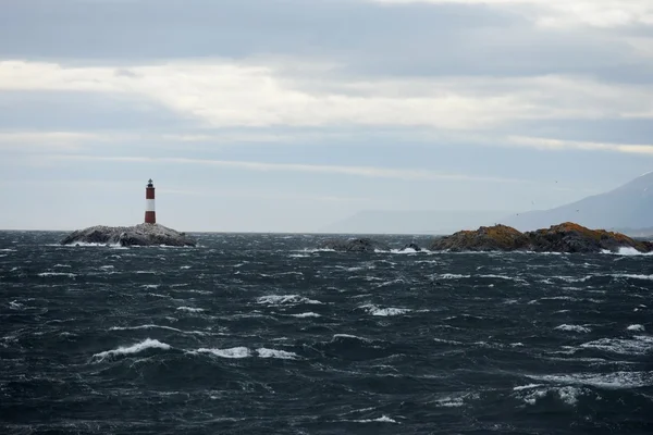 Lighthouse in the Beagle channel.