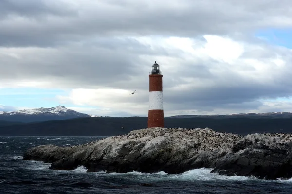 Lighthouse in the Beagle channel