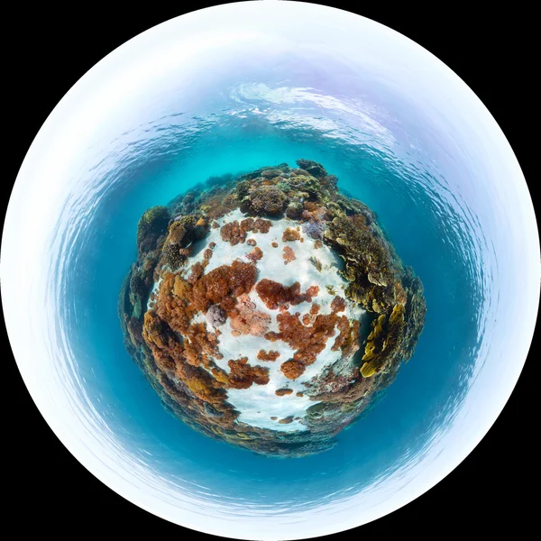 Sea in form of sphere
