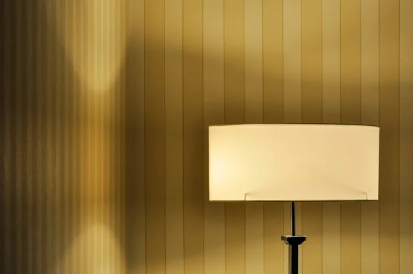 Floor lamp in a room