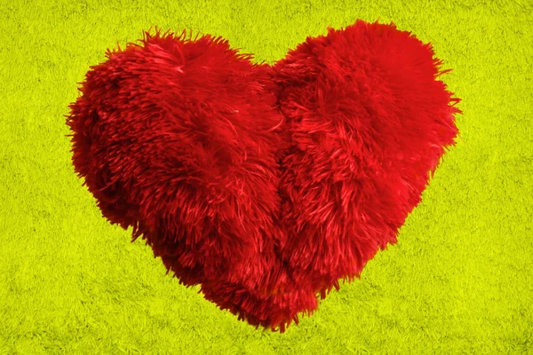 Fluffy heart. Valentine's Day