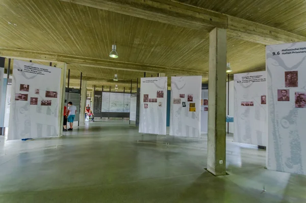 Dachau, Germany - July 30, 2015: Inside museum building at concentration camp
