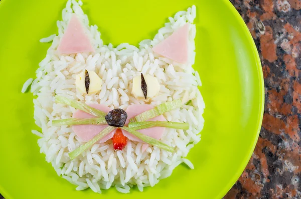 Animated food cat