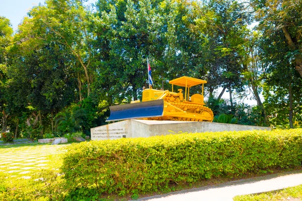 SANTA CLARA, CUBA - SEPTEMBER 08, 2015: This train packed with government soldiers was captured by Che Guevaras forces during the revolution.