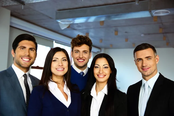 Group of a business people in the office