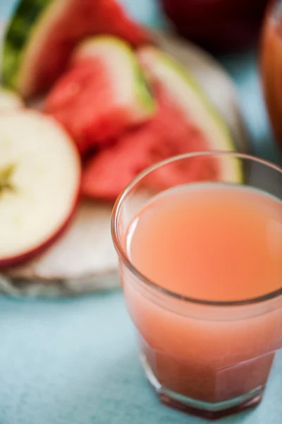 Cold pressed natural watermelon juice