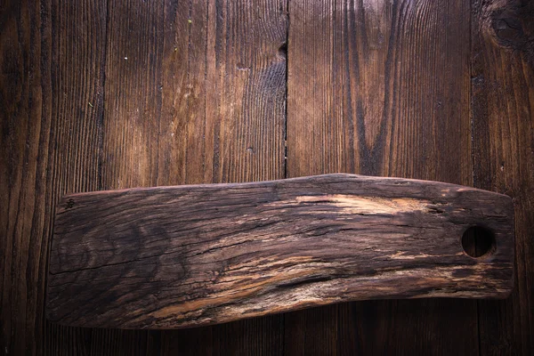 Rustic empty chopping board, food background