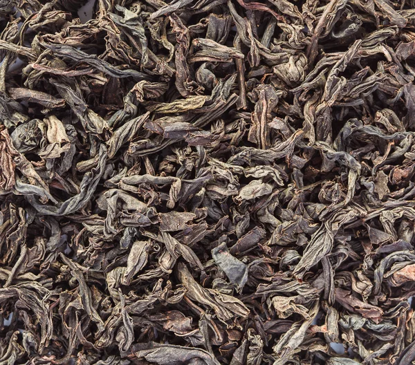Dry Black Tea leaves close-up