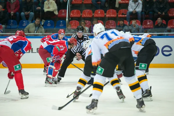 Hockey match CSKA - Severstal
