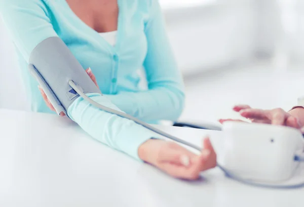 Doctor and patient in hospital