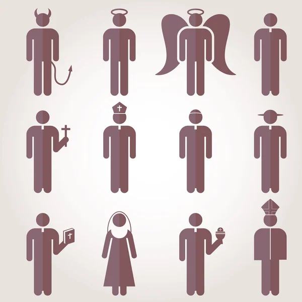 Christian Religion Culture Tradition  Figure Pictogram Icon