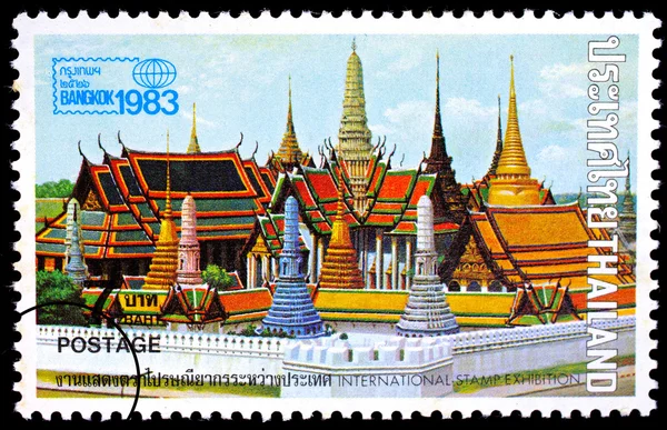 THAILAND - CIRCA 1983 : A stamp printed in Thailand shows image Buddhist temple