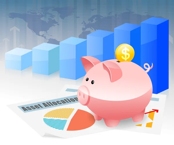 Piggybank Savings Global Investment Planning for Future