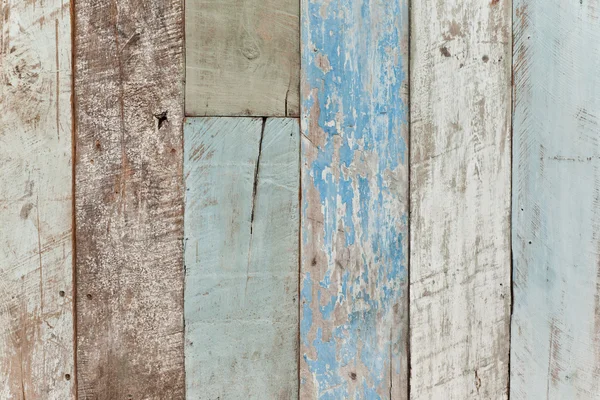 Abstract Vintage Old Wood Texture Background Colorful. Blue Acce