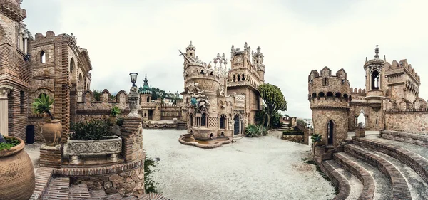 Panoramic view of Colomares Castle