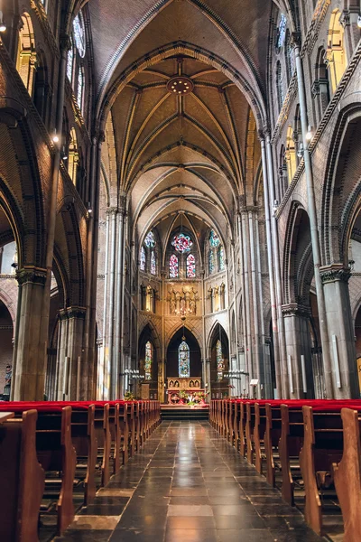 Inside of roman catholic Saint Catharine Church