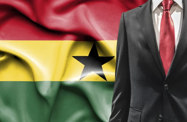 Man in suit from Ghana